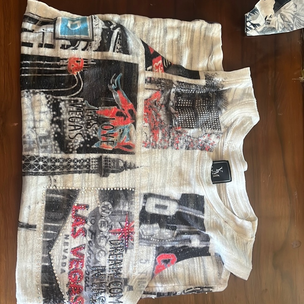 Graphic Sequin Y2K Tank